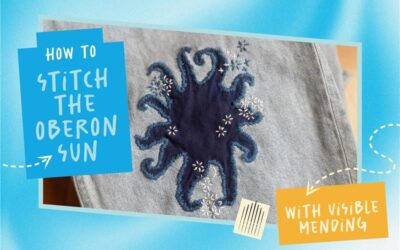 Let’s Hand-Stitch an Oberon Sun Patch ☀️🪡